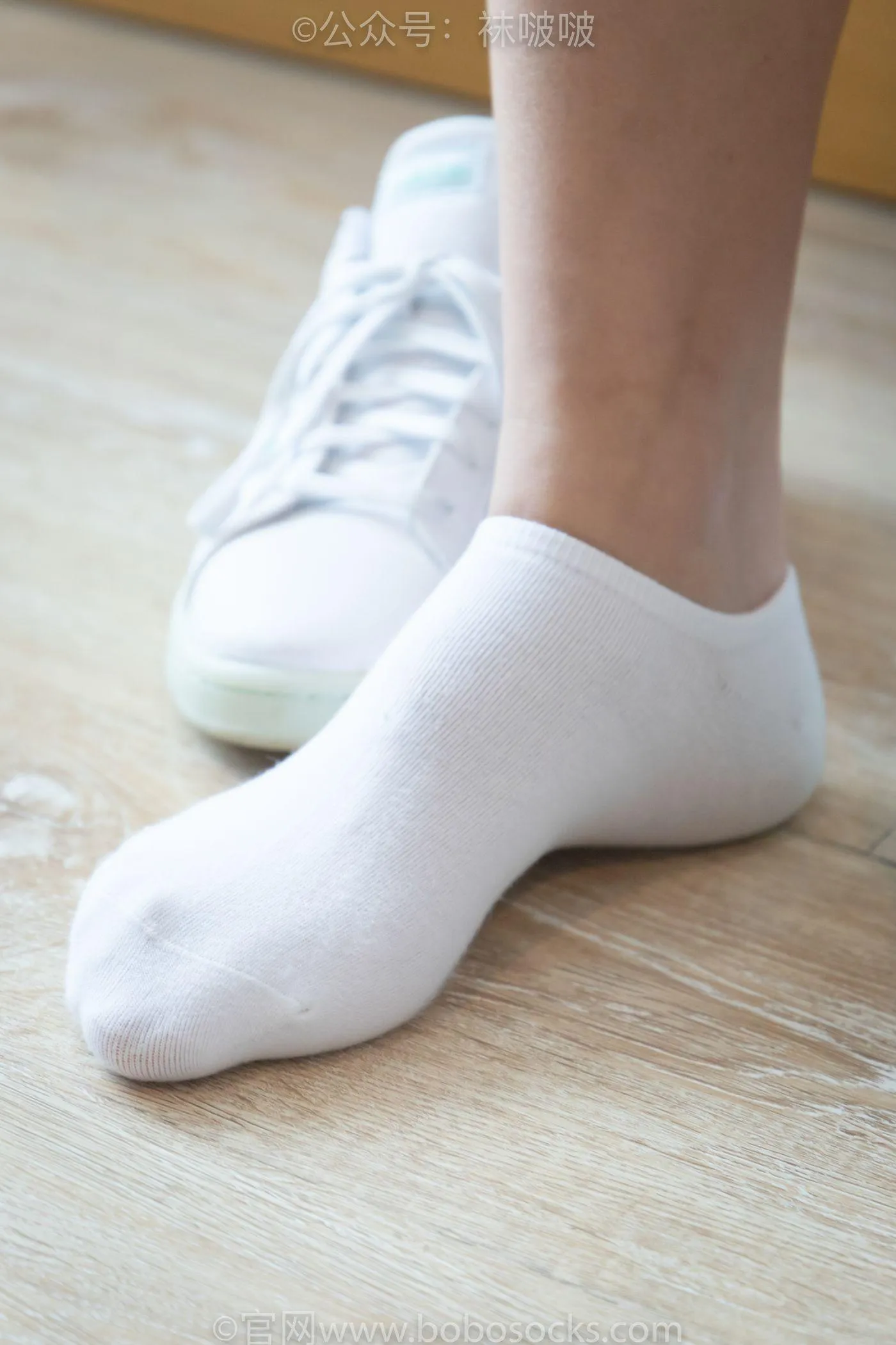 [BoBoSocks袜啵啵]NO.024 涵涵-板鞋、白棉袜、裸足 [134P]插图8